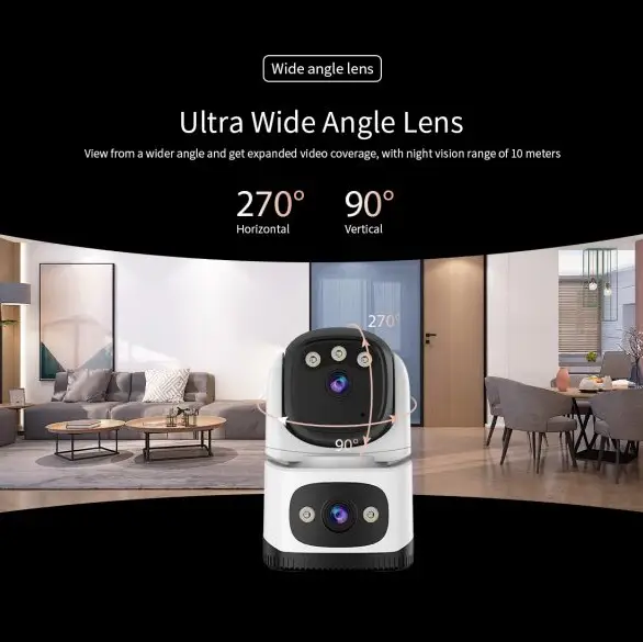 Dual Lens Security Camera