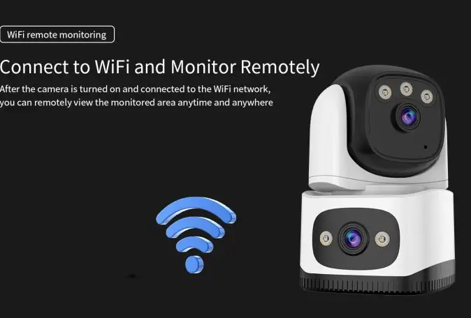 Dual Lens Security Camera