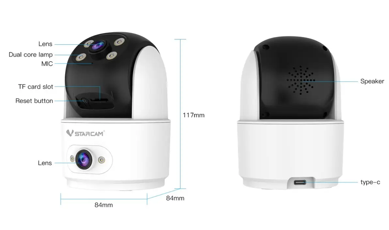 Vstarcam CS996DR Indoor Security Camera by salelink.co.nz
