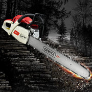 SportZone.co.nz Tools > Power Tools > Chainsaws Giantz 65cc Petrol Chainsaw 24 Inch Bar Chain Saw Tree Pruner 2 Stroke E-Start Giantz 65cc Petrol Chainsaw 24 Inch Bar Chain Saw Tree Pruner 2 Stroke E-Start