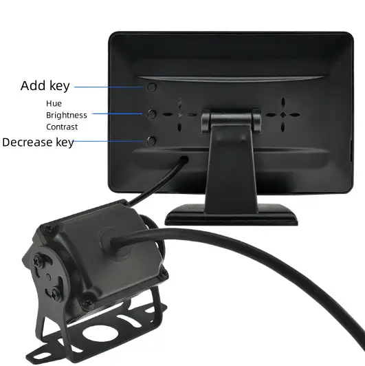 Reverse Camera 4.3'' Car Truck Caravan HD Monitor Reversing Cam by salelink.co.nz