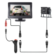 Reverse Camera 4.3'' Car Truck Caravan HD Monitor Reversing Cam by salelink.co.nz