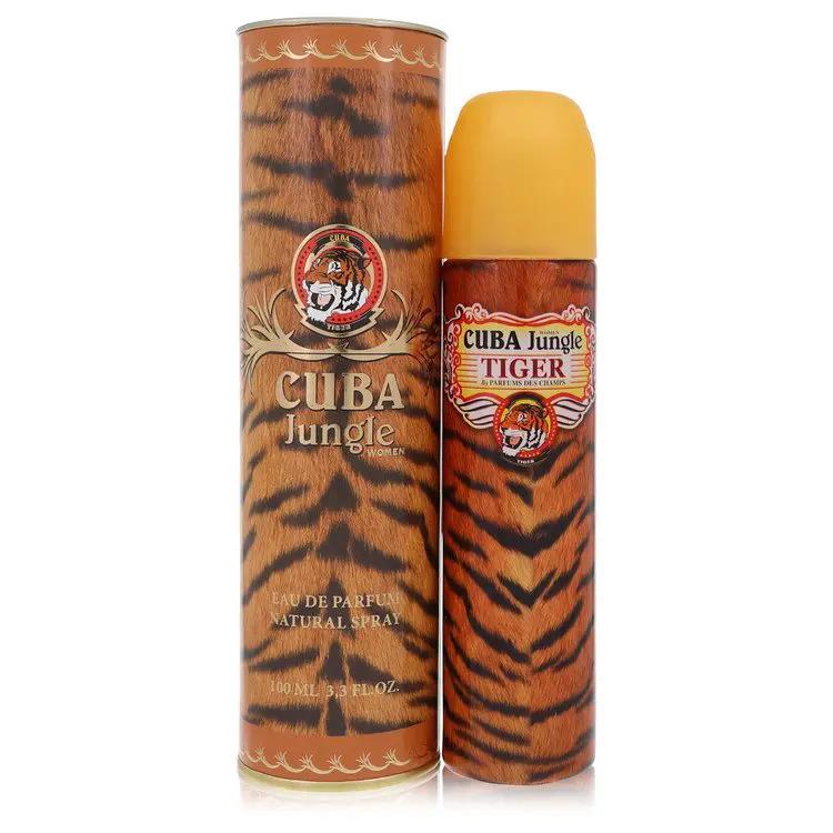 Cuba Jungle Tiger Eau De Parfum Spray by Fragluxe 100 ml by Brands HD
