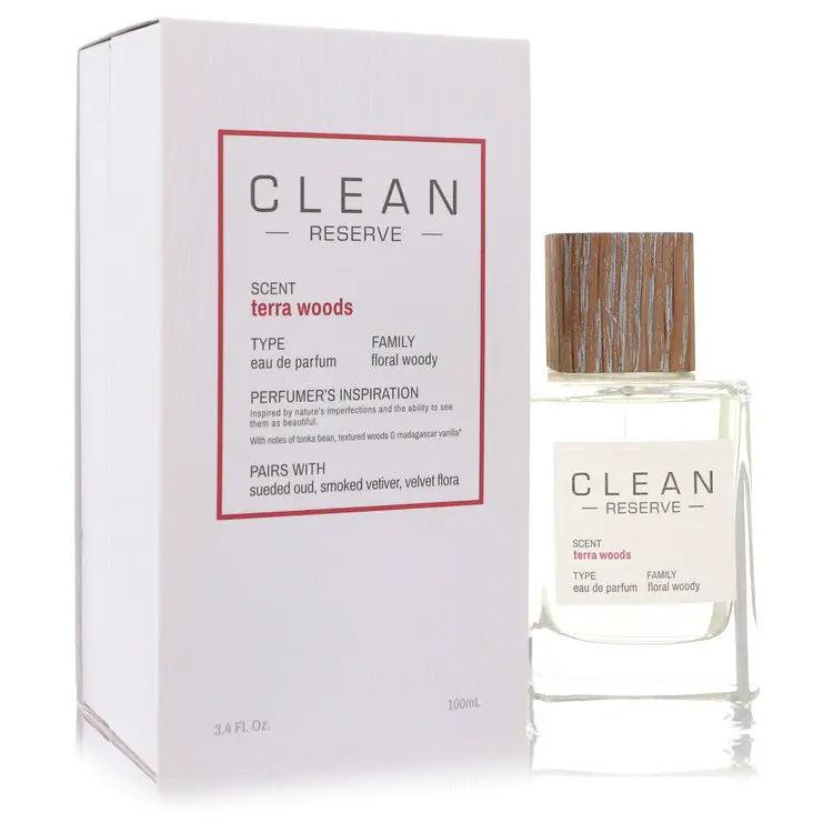 Clean Terra Woods Reserve Blend Eau De Parfum Spray by Clean 100 ml by Brands HD