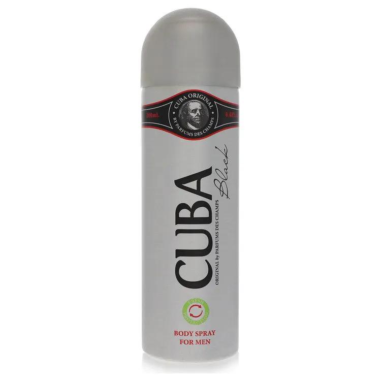 Cuba Black Body Spray by Fragluxe 195 ml by Brands HD