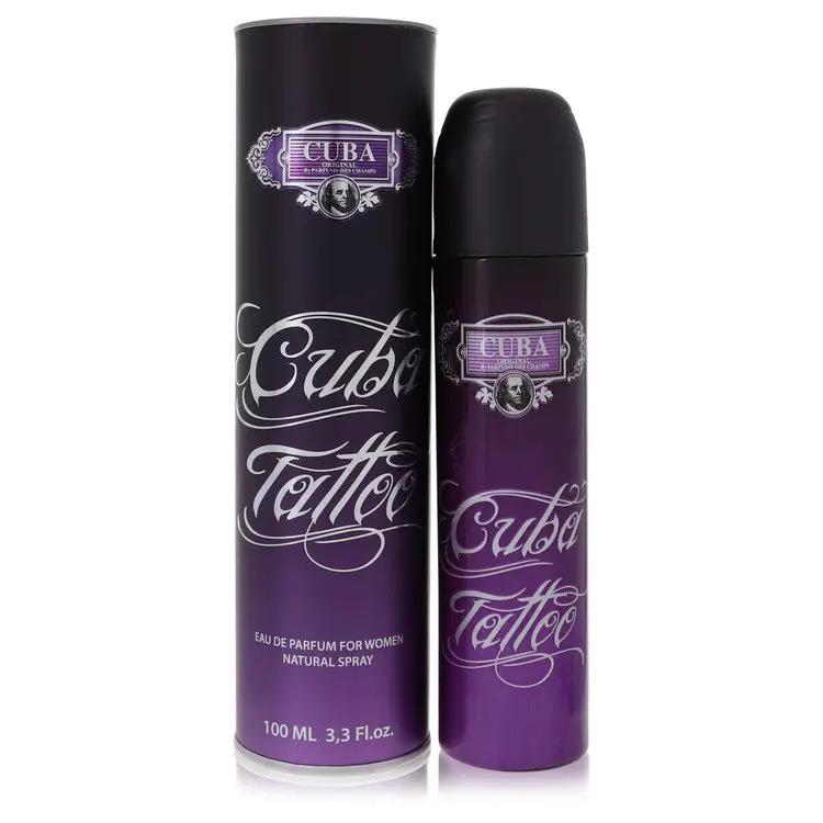 Cuba Tattoo Eau De Parfum Spray by Fragluxe 100 ml by Brands HD
