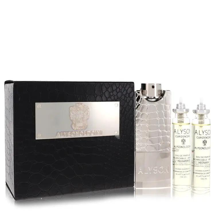 Cuir Dencens Gift Set - 3 x 2.0 oz Esprit de Parfum Sprays by Alyson Oldoini -- by Brands HD