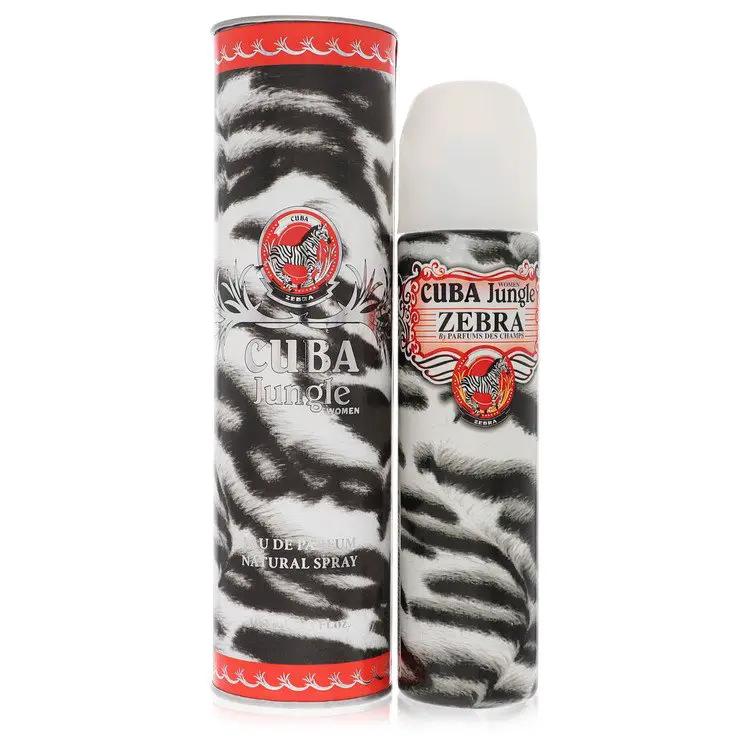 Cuba Jungle Zebra Eau De Parfum Spray by Fragluxe 100 ml by Brands HD