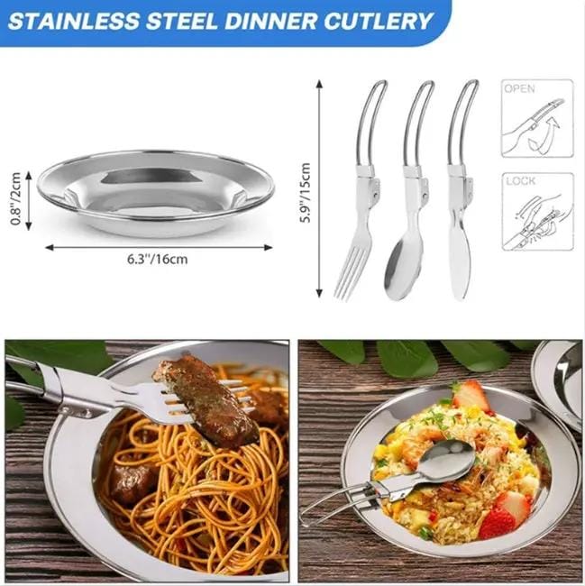 g8buynz Camping Cookware Kit Aluminum Cooking Pots Water Kettle Pans Set with Stove Kettle Camping Cookware Kit Aluminum Cooking Pots Water Kettle Pans Set with Stove Kettle