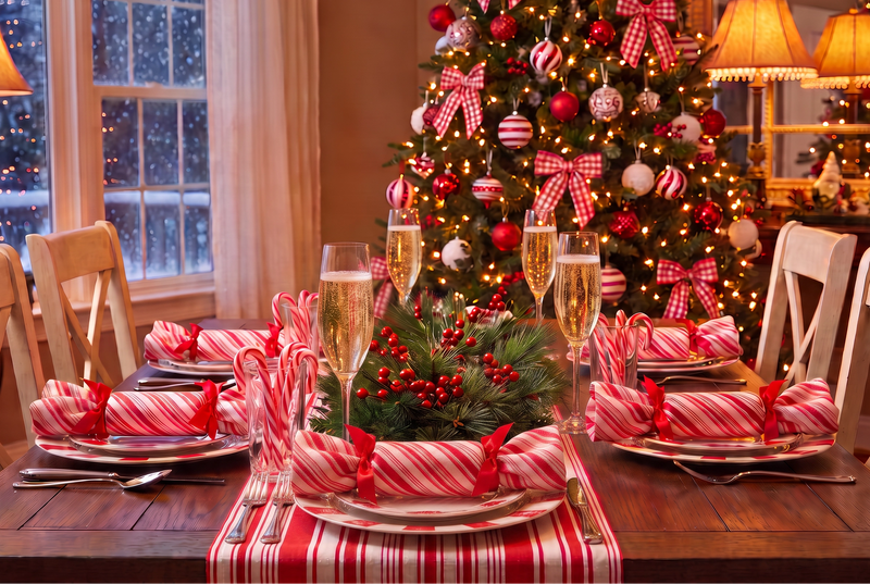 Candy Cane (6 Reusable Crackers) by Waste Free Celebrations