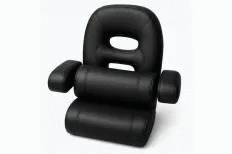 CAPTAINS DELUXE TALL CHAIR BLACK by Absolute Marine