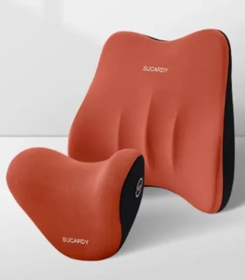 g8buynz g8buynz Lumbar Support Pillow and Car Headrest Neck Pillow Set Ergonomic Design Lumbar Support Pillow and Car Headrest Neck Pillow Set Ergonomic Design