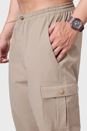 Carpenter Cargo Pants Beige by Fuaark Nz