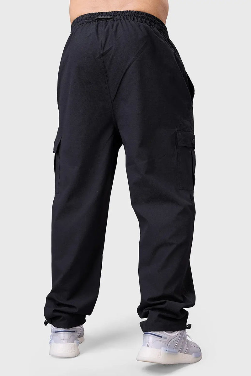 Carpenter Cargo Pants Black by Fuaark Nz