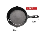 g8buynz Cast Iron Skillet Pan Frying Egg Pan Kitchen Cookware Cast Iron Skillet Pan Frying Egg Pan Kitchen Cookware