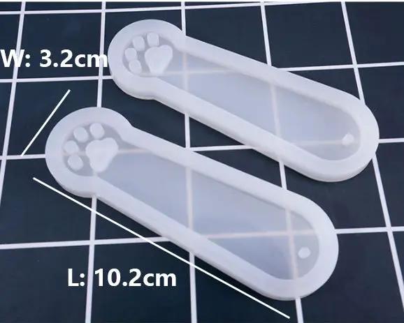 DIY Bookmark Resin Moulds Jewelry Making DIY Craft Tools - Cat Paws by Resin Art NZ