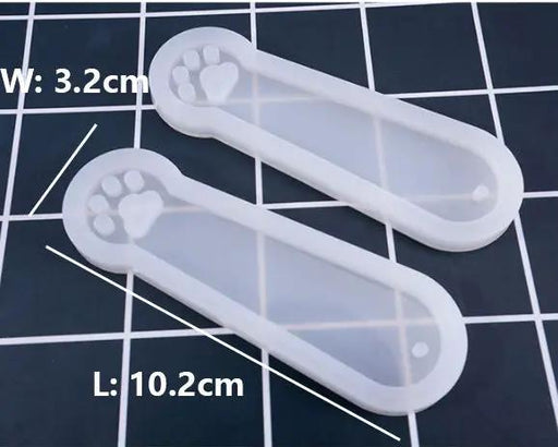 DIY Bookmark Resin Moulds Jewelry Making DIY Craft Tools - Cat Paws by Resin Art NZ