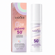 Poppy Gifts Beauty SADOER Glow Whitening Tri Color Isolation Serum Cream SPF50 Plus 45g Sadoer Glow Whitening Tri Color Serum SPF50 Plus 45g