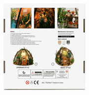 Poppy Gifts Gift DIY Miniature Greenhouse Garden Kit With LED Light DIY Miniature Greenhouse Garden Kit With LED Light