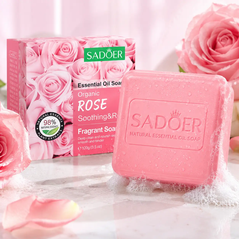 SADOER Essential Oil Soap Collection – 100g by Poppy Gifts