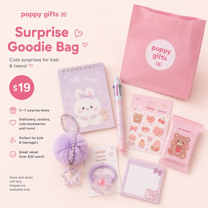 🎀 Poppy Gifts Surprise Goodie Bag by Poppy Gifts
