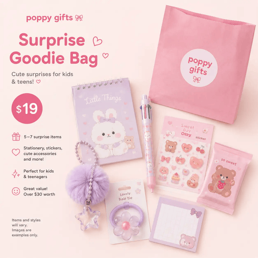 Poppy Gifts Gift 🎀 Poppy Gifts Surprise Goodie Bag 🎀 Poppy Gifts Surprise Goodie Bag