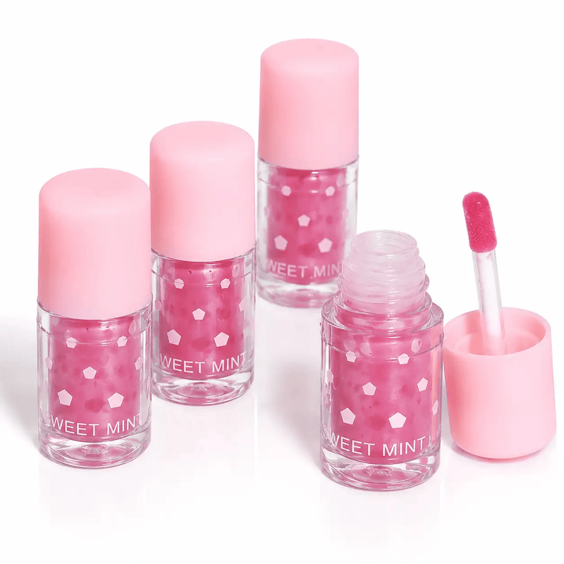 Sweet Mint Water Light Pink Lip Balm by Poppy Gifts