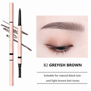 FLORTTE Rotating Double-Ended Eyebrow Pencil with Brush by Poppy Gifts