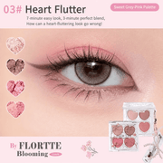 FLORTTE Blooming Love 4-Colour Eyeshadow Palette by Poppy Gifts