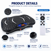 Poppy Gifts Beauty Vibration Plate Fitness Exercise and Massage Machine Vibration Plate Fitness Exercise and Massage Machine