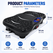 Poppy Gifts Beauty Vibration Plate Fitness Exercise and Massage Machine Vibration Plate Fitness Exercise and Massage Machine