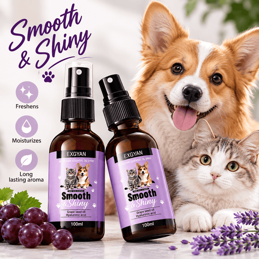 Poppy Gifts Pet Smooth and Shiny Pet Fur Care Spray – 100ml Smooth and Shiny Pet Fur Care Spray – 100ml