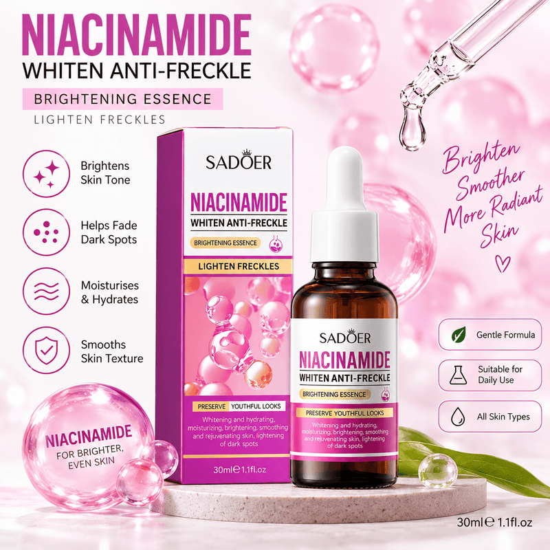 Poppy Gifts Skin Care SADOER Niacinamide Brightening Essence – 30ml SADOER Niacinamide Brightening Essence – 30ml