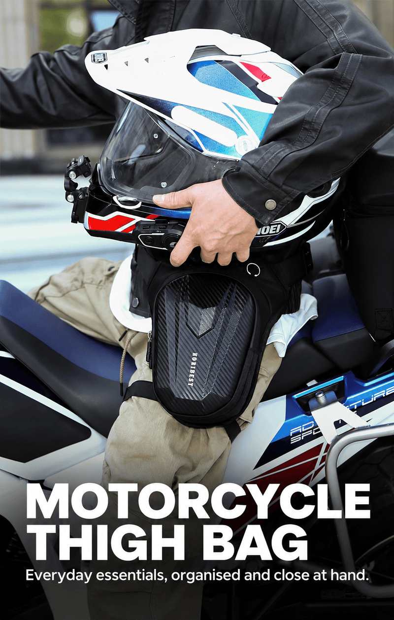 ECOTREK Motorcycle Thigh Bag Motorcycle Thigh Bag with Adjustable Straps – BQF11904 Motorcycle Thigh Bag with Adjustable Straps – BQF11904
