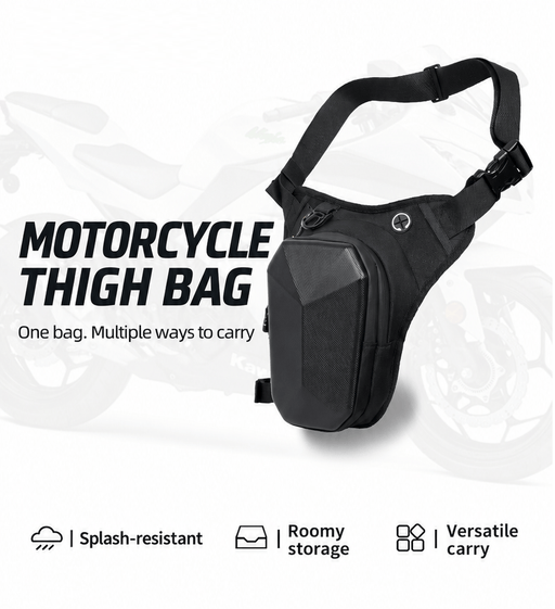 ECOTREK Motorcycle Thigh Bag Motorcycle Hard-Shell Thigh Bag – BQF131510 Motorcycle Hard-Shell Thigh Bag – BQF131510