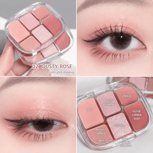 Poppy Gifts makeup Sweet Mint 6-Colour Eyeshadow Palette Sweet Mint 6-Colour Eyeshadow Palette