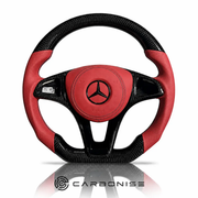 Mercedes-Benz Steering Wheel (Carbon Fiber+Perforated Leather) &7 by CARBONISE