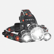 salelink.co.nz Unbranded Headlamp LED Headlight Head Torch Flashlight Rechargeable 1000LM LED Headlamp With 3 XML T6 Beams