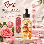 Poppy Gifts Skin Care SADOER Rose Multi-Use Beauty Face and Body Oil – 55ml SADOER Rose Multi-Use Beauty Face and Body Oil – 55ml