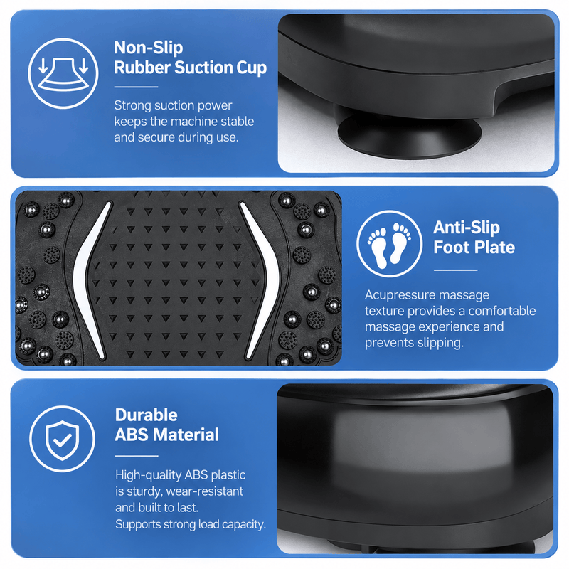Poppy Gifts Beauty Vibration Plate Fitness Exercise and Massage Machine Vibration Plate Fitness Exercise and Massage Machine