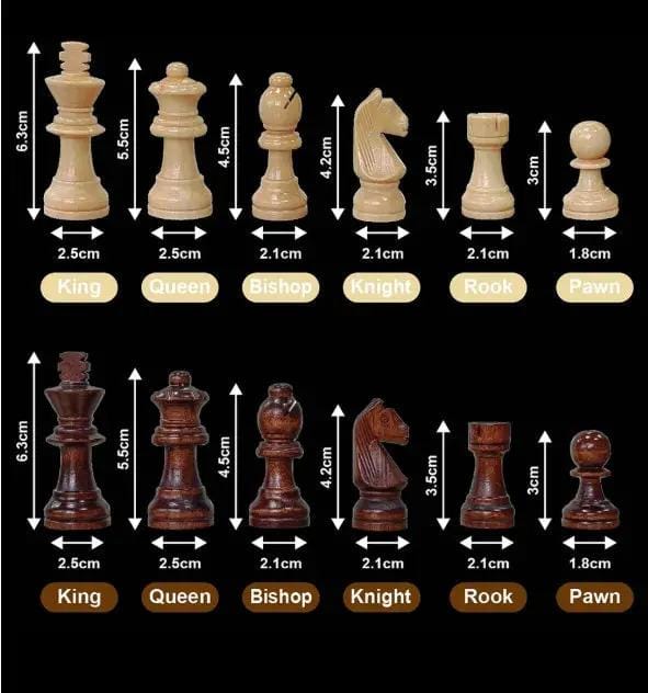 g8buynz Wooden Tabletop Chess Set with Built-in Storage Drawers Wooden Tabletop Chess Set with Built-in Storage Drawers