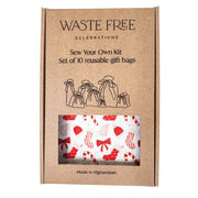 Waste Free Celebrations Christmas Cookies and Candy (SYO Reusable Gift Bag Set) Christmas Cookies and Candy (SYO Reusable Gift Bag Set)