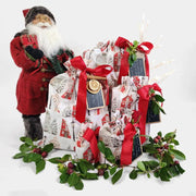 Waste Free Celebrations Fabric Gift Bags Christmas Cottages (Reusable Gift Bag Set) Christmas Cottages (Reusable Gift Bag Set)
