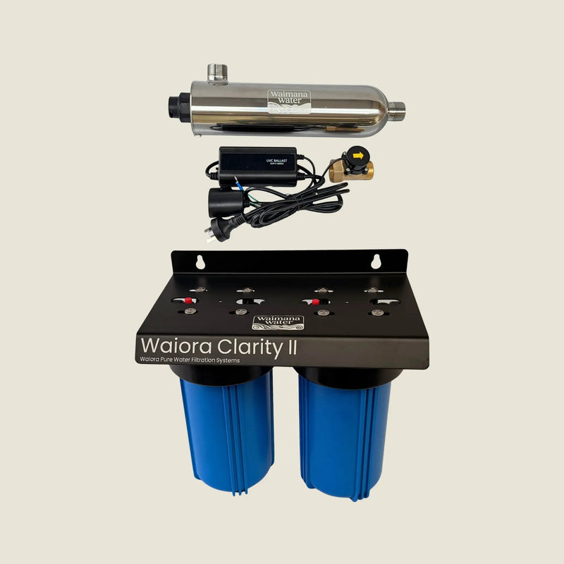 Waiora Clarity II + Waimana UV 33W Bundle - Whole House Filtration & UV Treatment NZ by Filtration Station NZ