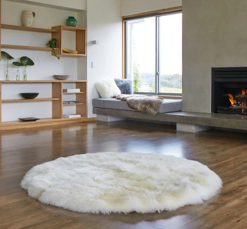 Circular Rug by Classic Sheepskins