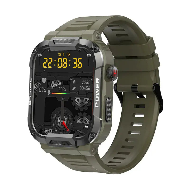 MK66 Smart Waterproof Watch - Rugged Triple-Proof with Bluetooth Calling & 1.85" HD Display by Mead's Supply & Equipment Outfitters limited