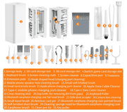 g8buynz 32-in-1 Multi-Functional Electronics Cleaning Brush Tool 32-in-1 Multi-Functional Electronics Cleaning Brush Tool