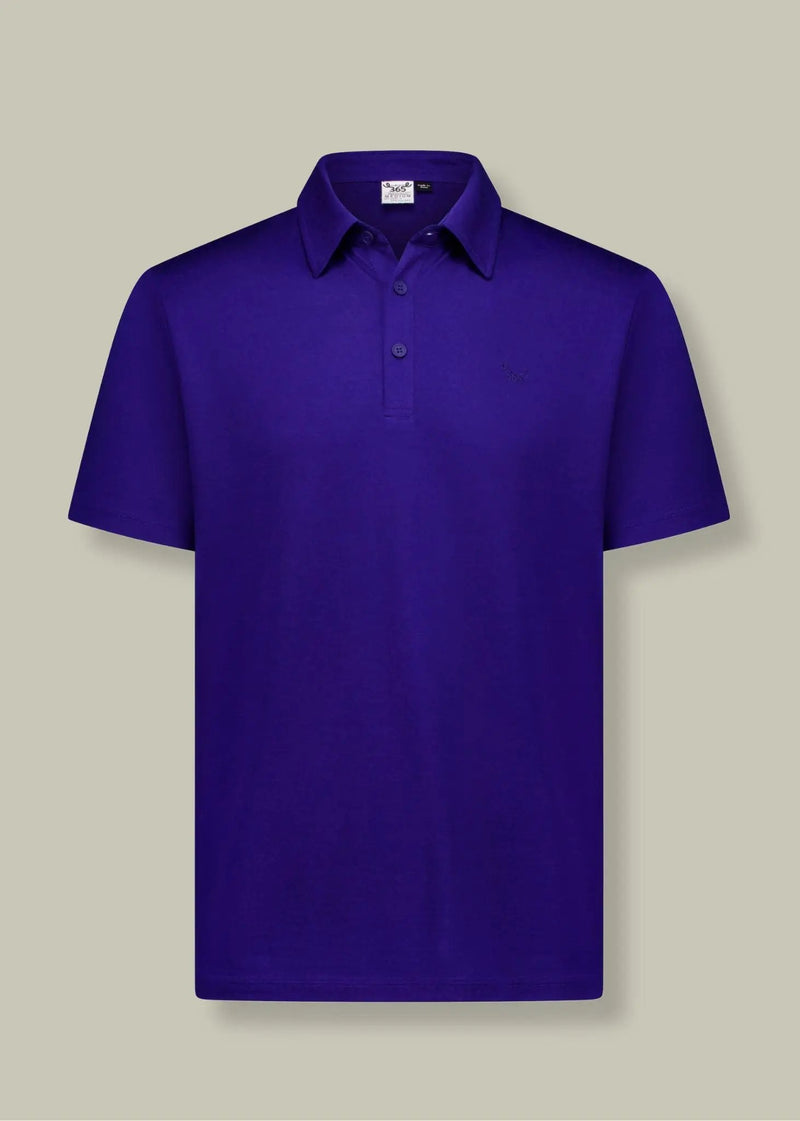 Men's Polo - 100% Merino Wool, Cobalt by Merino 365 NZ