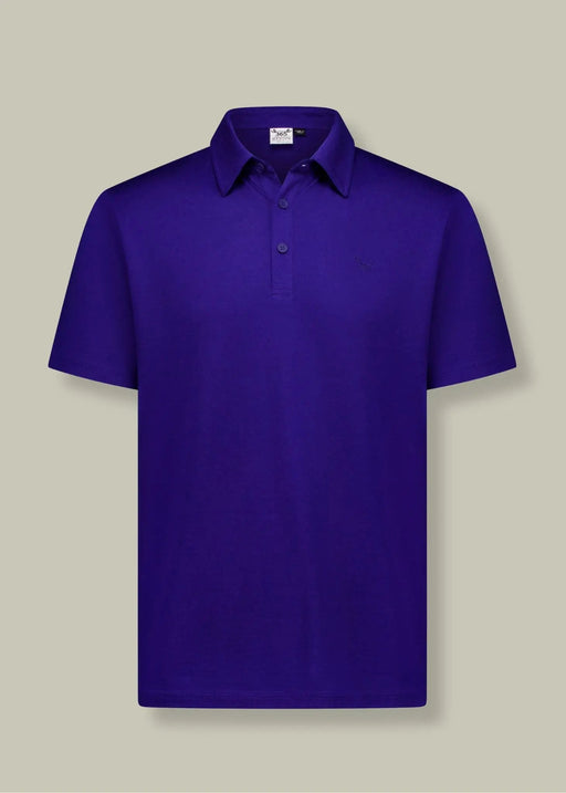 Men's Polo - 100% Merino Wool, Cobalt by Merino 365 NZ