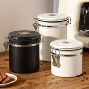 g8buynz Stainless Steel Coffee Storage Container with Airtight Lids Stainless Steel Coffee Storage Container with Airtight Lids